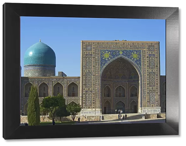 Tilla Kari Madrassa, Registan, Samarkand, Uzbekistan