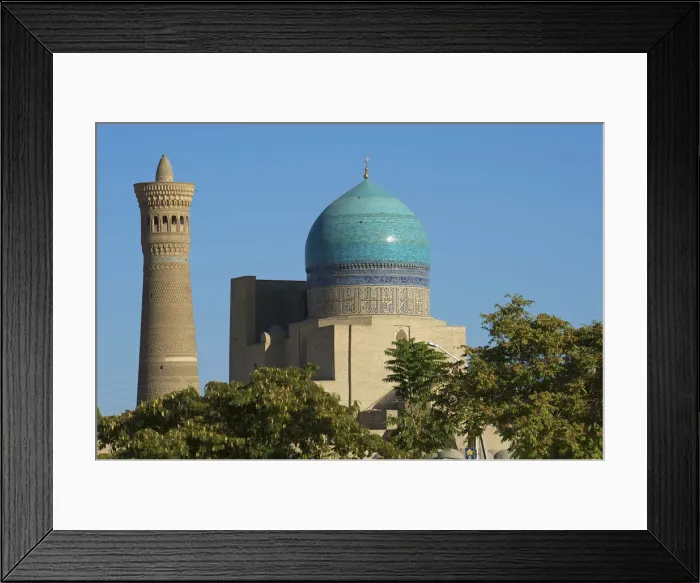Framed Print : Kalon Mosque, Po-i-Kalyan, Bukhara, Uzbekistan Framed Print : Kalon Mosque, Po-i-Kalyan, Bukhara, Uzbekistan