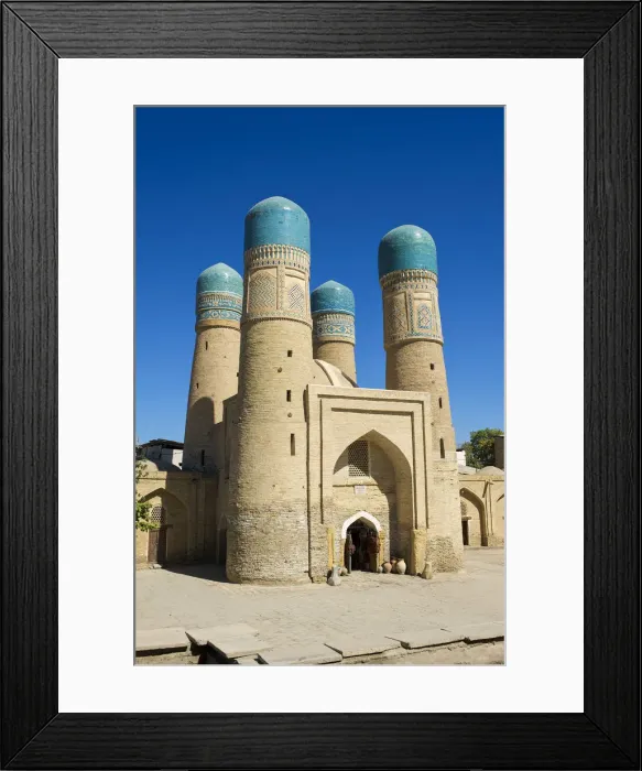 Framed Print : Char Minar Mosque, Bukhara, Uzbekistan