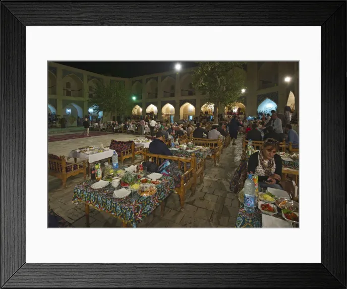 Framed Print : Traditional dancing and folklore festival in Bukhara, Uzbekistan Framed Print : Traditional dancing and folklore festival in Bukhara, Uzbekistan
