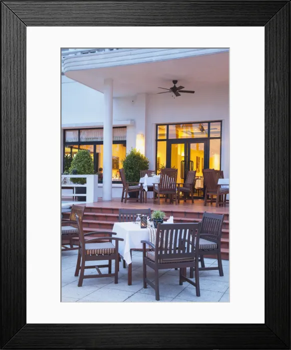 Framed Print : Dining area of La Residence Hotel, Hue, Thua Thien-Hue, Vietnam (PR) Framed Print : Dining area of La Residence Hotel, Hue, Thua Thien-Hue, Vietnam (PR)