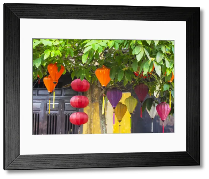 Framed Print : Lanterns hanging on tree, Hoi An (UNESCO World Heritage Site), Quang Nam, Vietnam Framed Print : Lanterns hanging on tree, Hoi An (UNESCO World Heritage Site), Quang Nam, Vietnam