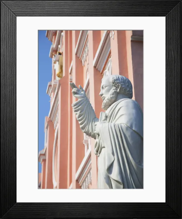 Framed Print : Statue at Da Nang Cathedral, Da Nang, Vietnam Framed Print : Statue at Da Nang Cathedral, Da Nang, Vietnam