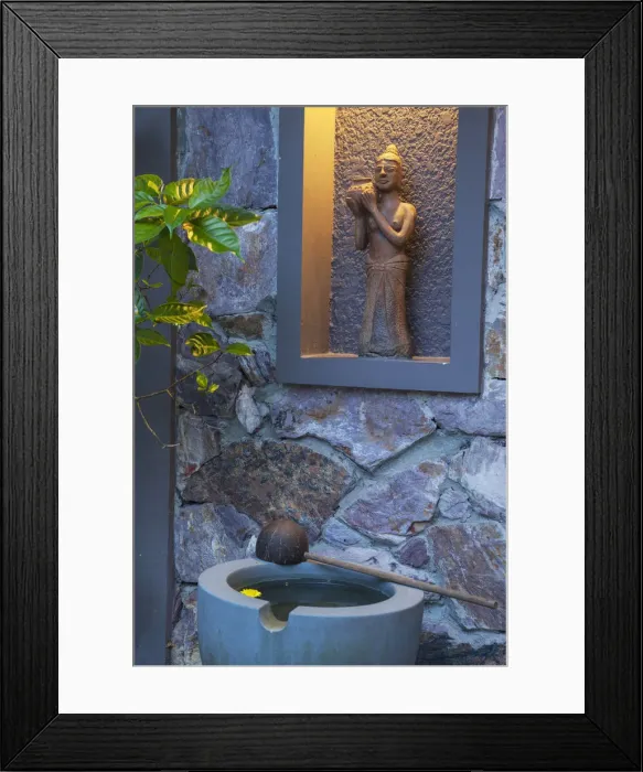 Framed Print : Spa area in Pilgrimage Village hotel, Hue, Thua Thien-Hue, Vietnam Framed Print : Spa area in Pilgrimage Village hotel, Hue, Thua Thien-Hue, Vietnam
