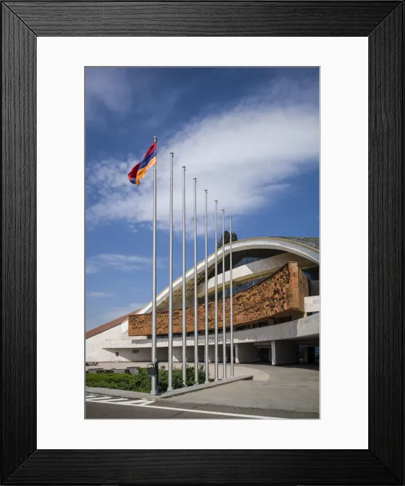 Framed Print : Armenia, Yerevan, After Karen Demirtchian Sport and Concert Complex Framed Print : Armenia, Yerevan, After Karen Demirtchian Sport and Concert Complex