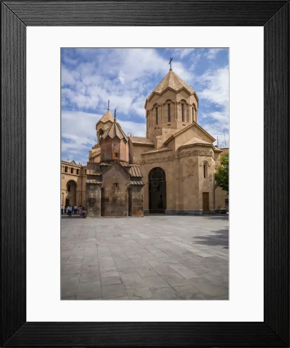 Framed Print : Armenia, Yerevan, Katoghike church, 13th century