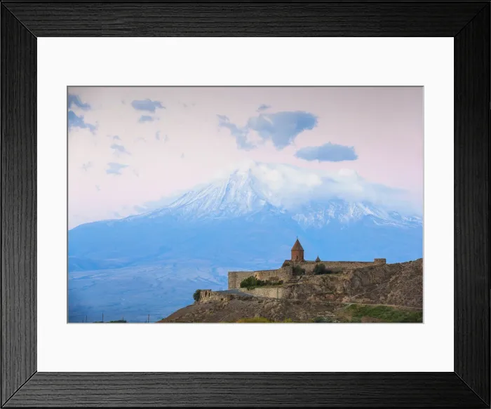 Framed Print : Armenia, Yerevan, Ararat plain, Khor Virap Armenian Apostolic Church monastery Framed Print : Armenia, Yerevan, Ararat plain, Khor Virap Armenian Apostolic Church monastery