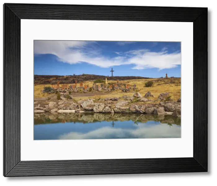 Framed Print : Armenia, Artashavan Village, Armenian alphabet monument - Giant stone letters dedicated Framed Print : Armenia, Artashavan Village, Armenian alphabet monument - Giant stone letters dedicated