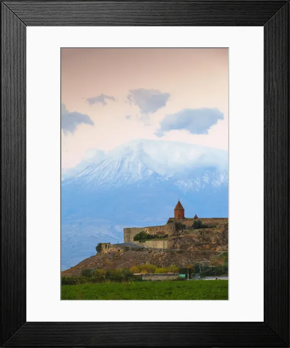 Framed Print : Armenia, Yerevan, Ararat plain, Khor Virap Armenian Apostolic Church monastery Framed Print : Armenia, Yerevan, Ararat plain, Khor Virap Armenian Apostolic Church monastery