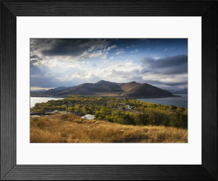 Framed Print : Armenia, Lake Seven, Sevanavank monastery Framed Print : Armenia, Lake Seven, Sevanavank monastery