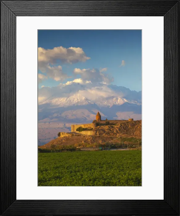 Framed Print : Armenia, Yerevan, Ararat plain, Khor Virap Armenian Apostolic Church monastery Framed Print : Armenia, Yerevan, Ararat plain, Khor Virap Armenian Apostolic Church monastery