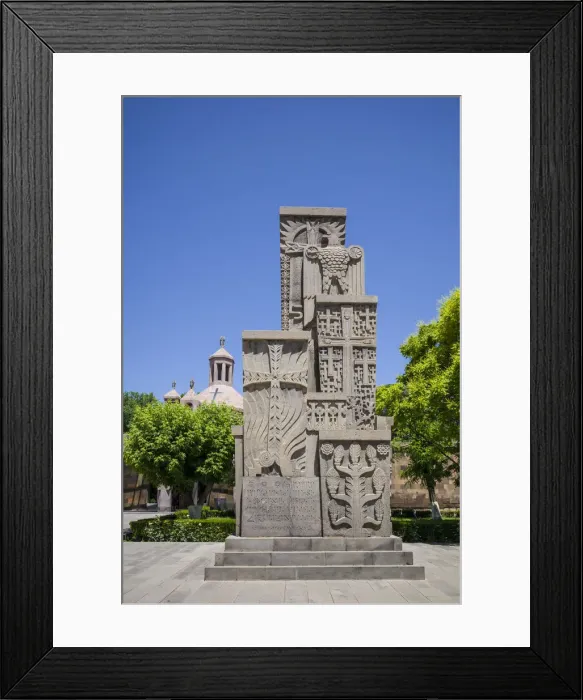 Framed Print : Armenia, Vagharshapat-Echmiadzin, Mother See of Holy Echmiadzin, main complex of Framed Print : Armenia, Vagharshapat-Echmiadzin, Mother See of Holy Echmiadzin, main complex of