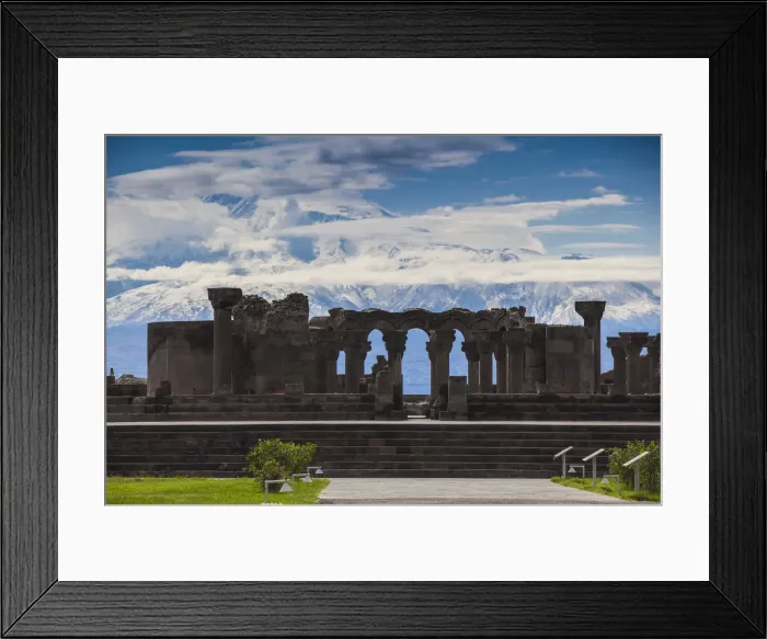 Framed Print : Armenia, Yerevan, Zvartnots Cathedral Framed Print : Armenia, Yerevan, Zvartnots Cathedral