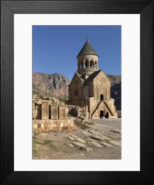 Framed Print : Noravank monastery church (1339), Vayots Dzor province, Armenia Framed Print : Noravank monastery church (1339), Vayots Dzor province, Armenia