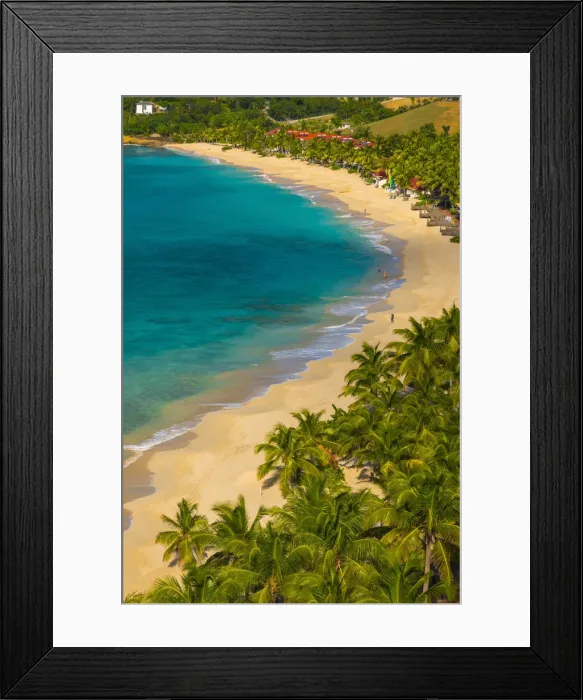 Framed Print : Caribbean, Antigua, Galley Bay, Galley Bay Beach Framed Print : Caribbean, Antigua, Galley Bay, Galley Bay Beach
