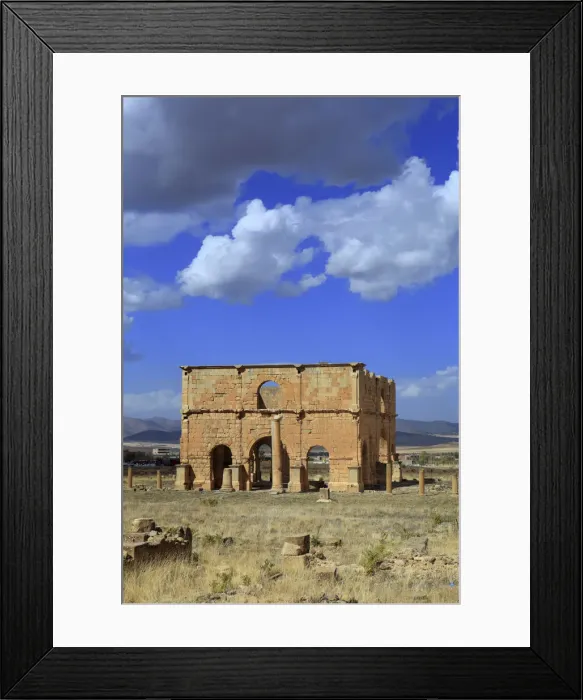 Framed Print : Praetorium (267), Lambesis, Batna Province, Algeria Framed Print : Praetorium (267), Lambesis, Batna Province, Algeria