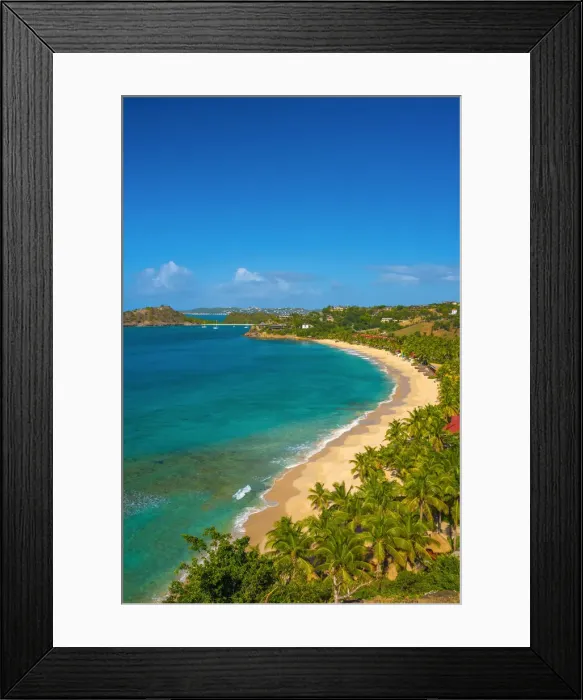 Framed Print : Caribbean, Antigua, Galley Bay, Galley Bay Beach Framed Print : Caribbean, Antigua, Galley Bay, Galley Bay Beach