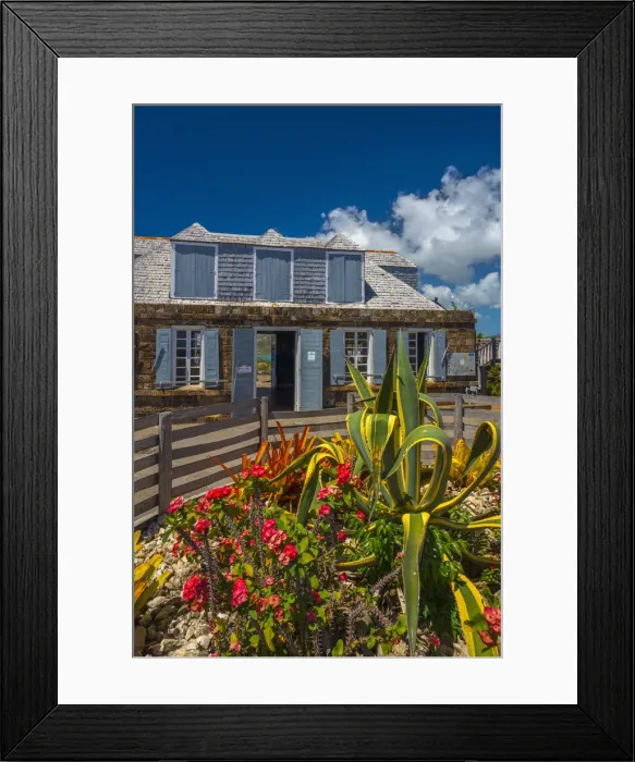 Framed Print : Caribbean, Antigua, Shirley Heights Lookout