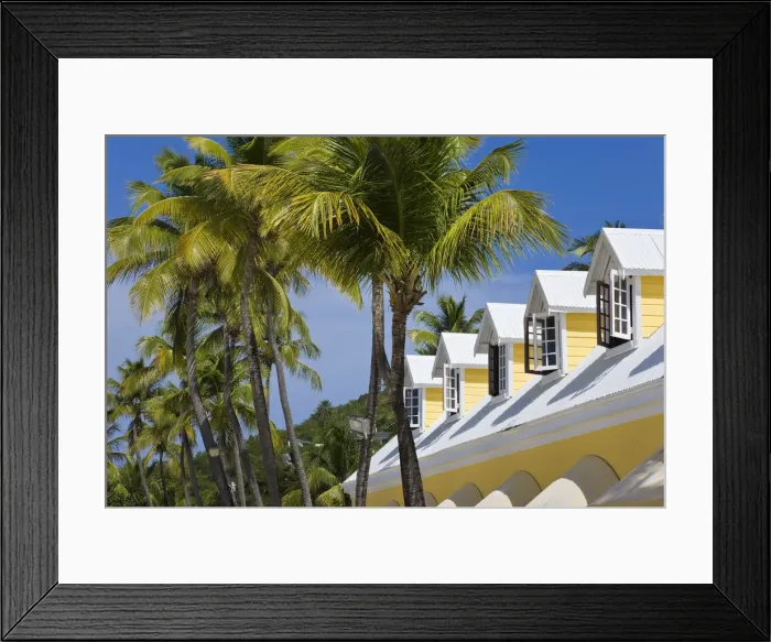 Framed Print : Caribbean, Antigua, Dickenson Bay beach Framed Print : Caribbean, Antigua, Dickenson Bay beach