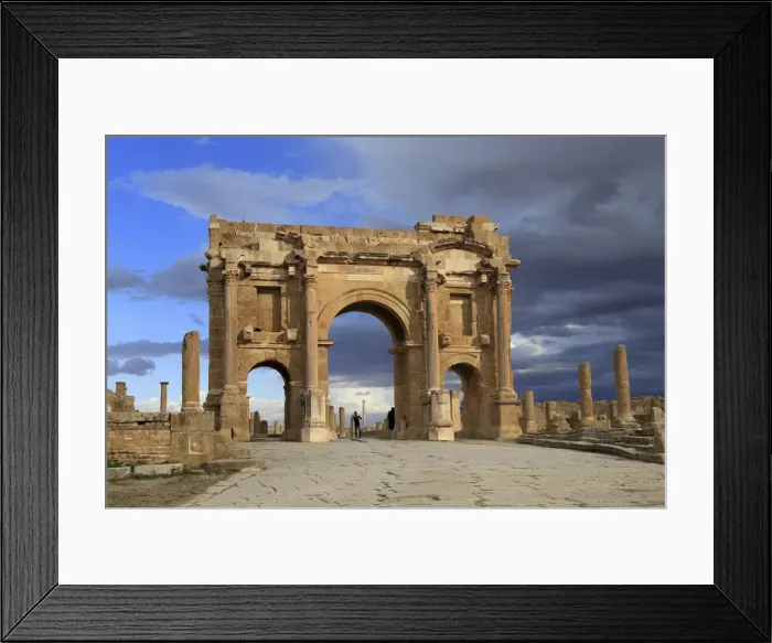 Framed Print : Trajans Arch, Timgad, Batna Province, Algeria Framed Print : Trajans Arch, Timgad, Batna Province, Algeria