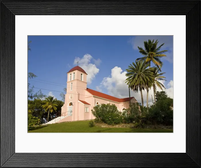 Framed Print : Caribbean, Antigua, Our Lady of Perpetual Help Catholic Church Framed Print : Caribbean, Antigua, Our Lady of Perpetual Help Catholic Church
