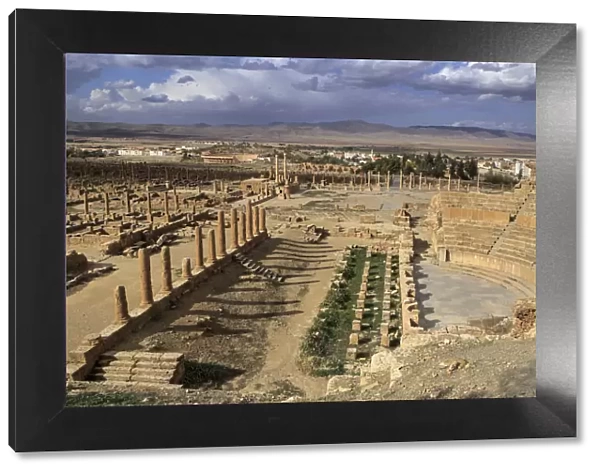 Ancient Roman city (2-3rd centuries), Timgad, Batna Province, Algeria