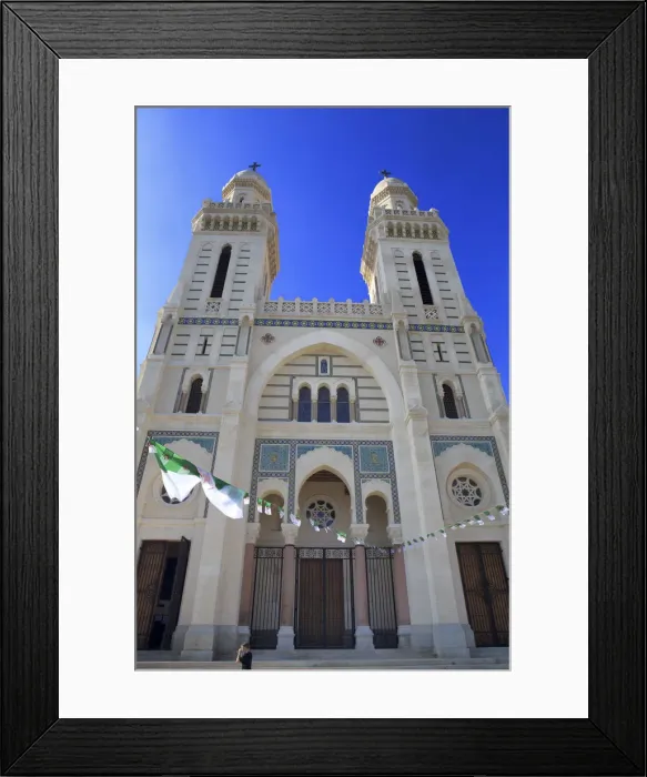 Framed Print : St. Augustin basilica (1909), Annaba, Annaba Province, Algeria Framed Print : St. Augustin basilica (1909), Annaba, Annaba Province, Algeria