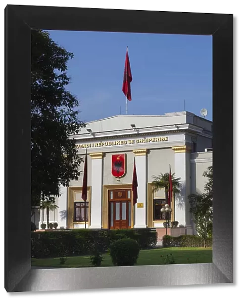 Albania, Tirana, Albanian Parliament Building