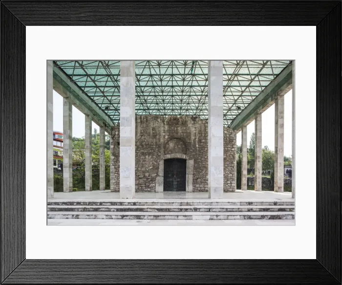 Framed Print : Albania, Lezha, Skanderbeg Memorial Framed Print : Albania, Lezha, Skanderbeg Memorial