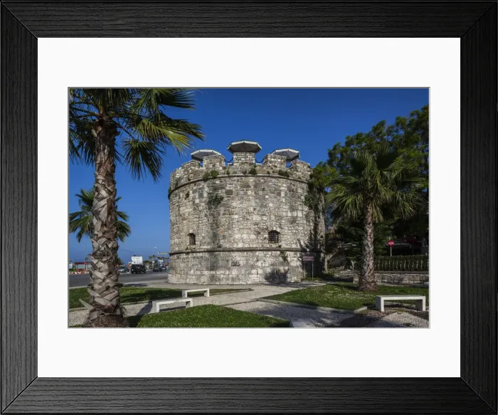 Framed Print : Albania, Durres, citadel wall Framed Print : Albania, Durres, citadel wall