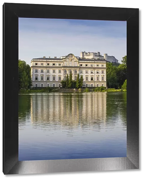 Austria, Salzburg, Leopoldskron, Leopoldskron palace, made famous by the boating scene
