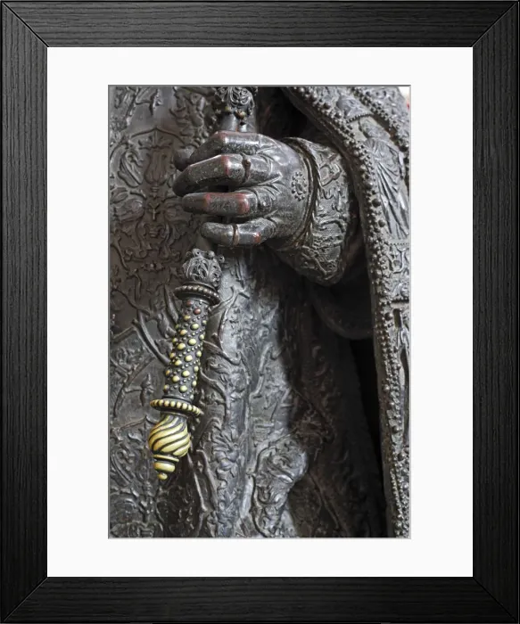 Framed Print : Bronze statue (16 century), Hofkirche, Innsbruck, Tyrol, Austria Framed Print : Bronze statue (16 century), Hofkirche, Innsbruck, Tyrol, Austria