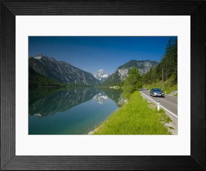 Framed Print : Austria, Tyrol, Plansee (Lake) Framed Print : Austria, Tyrol, Plansee (Lake)