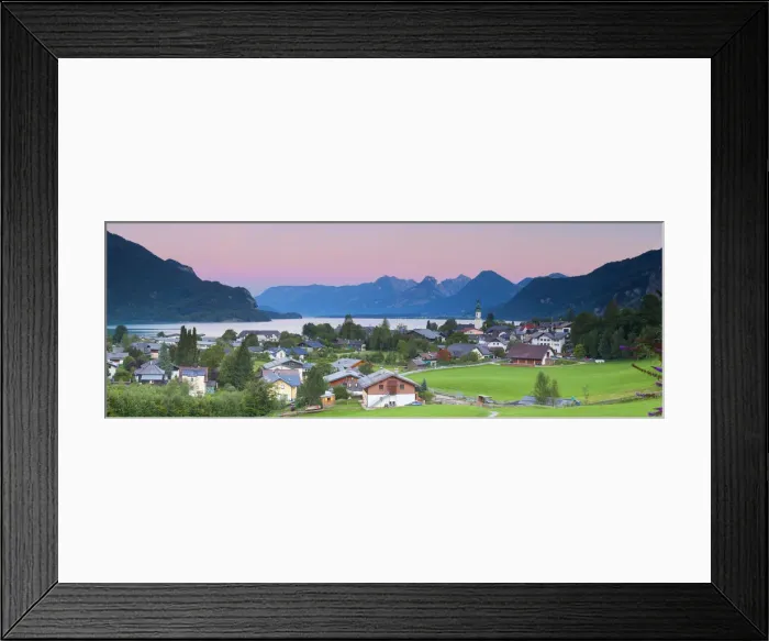 Framed Print : St. Gilgen, Wolfgangsee, Flachgau, Salzburger Land, Austria Framed Print : St. Gilgen, Wolfgangsee, Flachgau, Salzburger Land, Austria