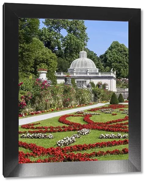 Austria, Salzburg, Mirabell Palace and Gardens, Vogelhaus or Voliere'