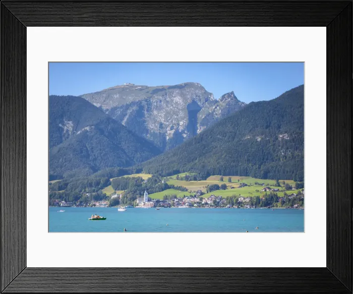 Framed Print : St. Wolfgang, Wolfgangsee lake, Flachgau, Upper Austria, Austria Framed Print : St. Wolfgang, Wolfgangsee lake, Flachgau, Upper Austria, Austria