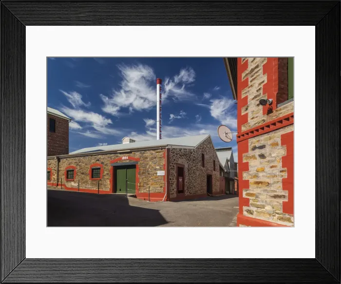 Framed Print : Australia, South Australia, Adelaide-MacGill, Penfolds Magil Estate Winery, oldest Framed Print : Australia, South Australia, Adelaide-MacGill, Penfolds Magil Estate Winery, oldest