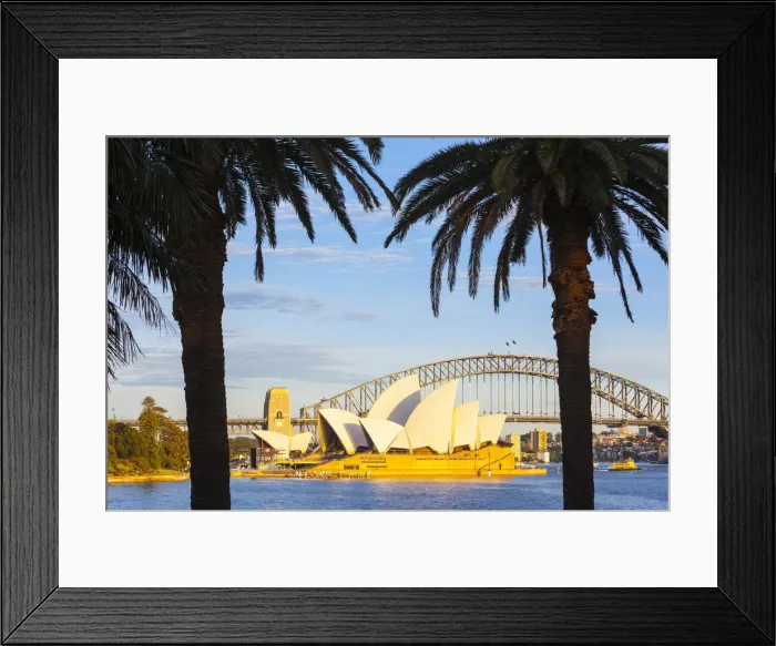 Framed Print : Sydney Opera House & Harbour Bridge, Darling Harbour, Sydney, New South Wales, Australia Framed Print : Sydney Opera House & Harbour Bridge, Darling Harbour, Sydney, New South Wales, Australia