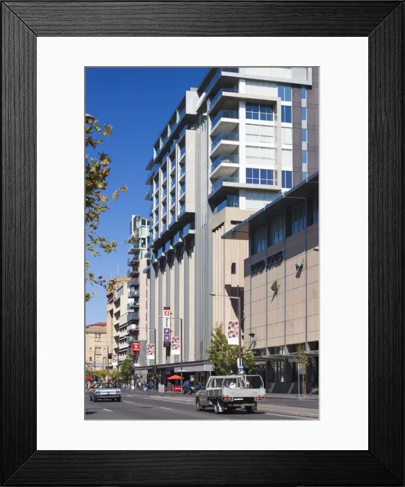 Framed Print : Australia, South Australia, buildings along North Terrace Framed Print : Australia, South Australia, buildings along North Terrace