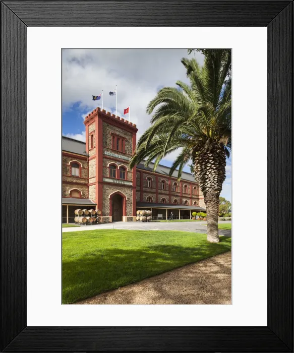 Framed Print : Australia, South Australia, Barossa Valley, Tanunda, Chateau Tanunda Estate Winery Framed Print : Australia, South Australia, Barossa Valley, Tanunda, Chateau Tanunda Estate Winery