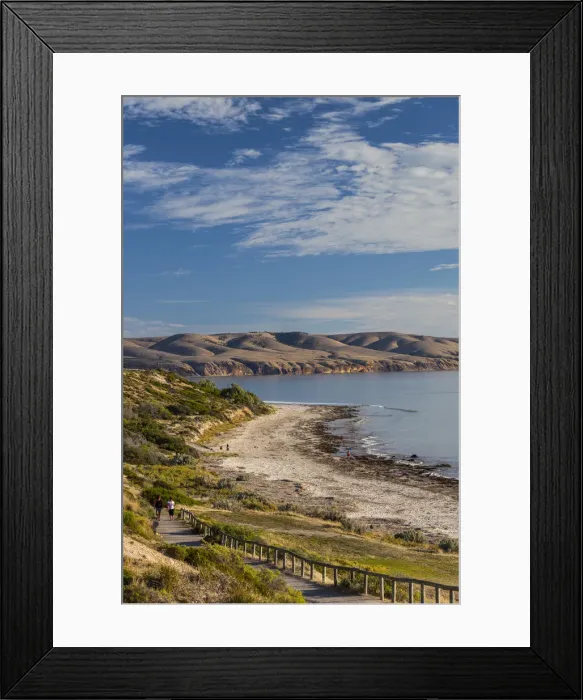 Framed Print : Australia, South Australia, Fleurieu Peninsula, Aldinga Beach, elevated beach Framed Print : Australia, South Australia, Fleurieu Peninsula, Aldinga Beach, elevated beach