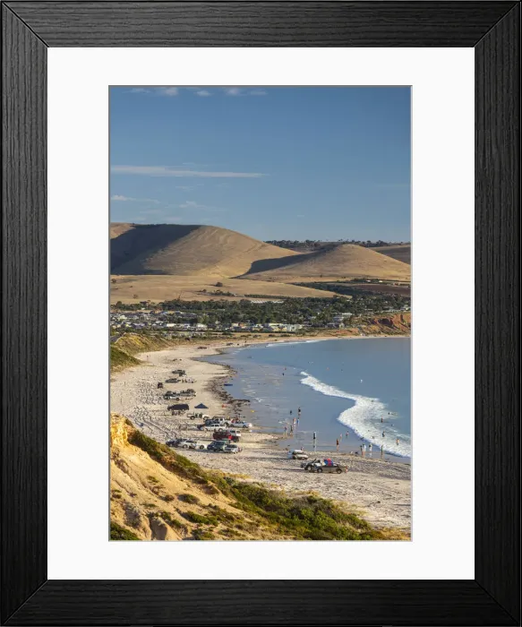 Framed Print : Australia, South Australia, Fleurieu Peninsula, Aldinga Beach, elevated beach Framed Print : Australia, South Australia, Fleurieu Peninsula, Aldinga Beach, elevated beach