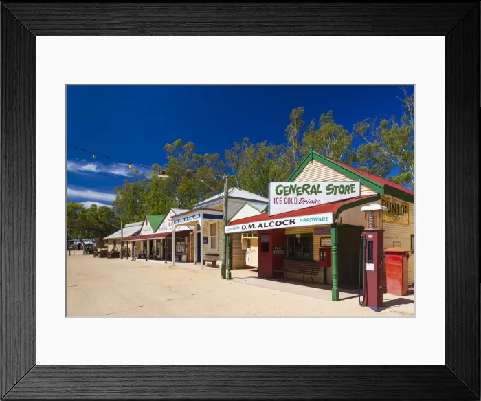 Framed Print : Australia, South Australia, Murray River Valley, Loxton, Loxton Historical Village Framed Print : Australia, South Australia, Murray River Valley, Loxton, Loxton Historical Village