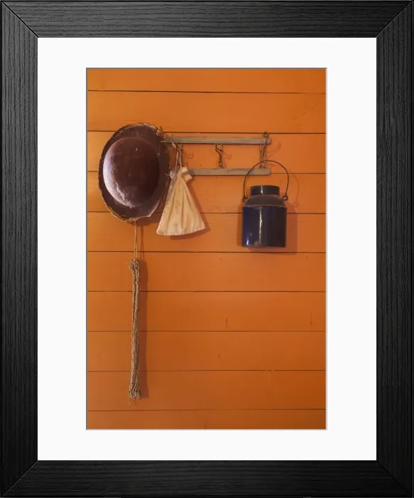 Framed Print : Australia, South Australia, Yorke Peninsula, Kadina, Farm Shed Museum, Matta House