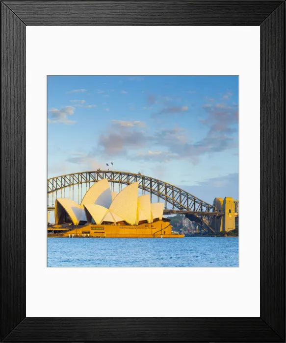 Framed Print : Sydney Opera House & Harbour Bridge, Darling Harbour, Sydney, New South Wales, Australia Framed Print : Sydney Opera House & Harbour Bridge, Darling Harbour, Sydney, New South Wales, Australia