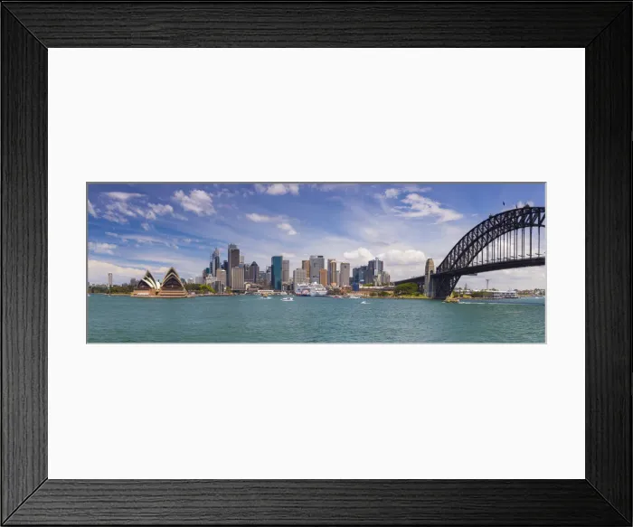 Framed Print : Sydney Opera House & Harbour Bridge, Darling Harbour, Sydney, New South Wales, Australia Framed Print : Sydney Opera House & Harbour Bridge, Darling Harbour, Sydney, New South Wales, Australia