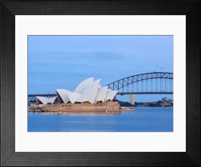 Framed Print : Sydney Opera House & Harbour Bridge, Darling Harbour, Sydney, New South Wales, Australia Framed Print : Sydney Opera House & Harbour Bridge, Darling Harbour, Sydney, New South Wales, Australia