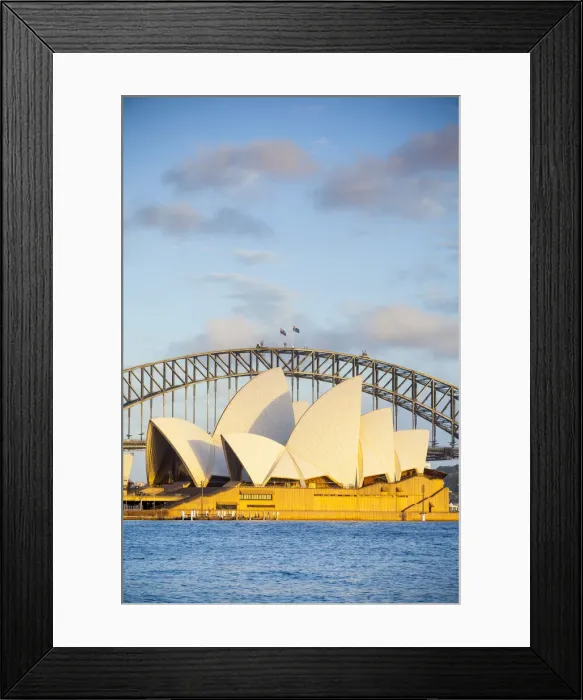Framed Print : Sydney Opera House & Harbour Bridge, Darling Harbour, Sydney, New South Wales, Australia Framed Print : Sydney Opera House & Harbour Bridge, Darling Harbour, Sydney, New South Wales, Australia