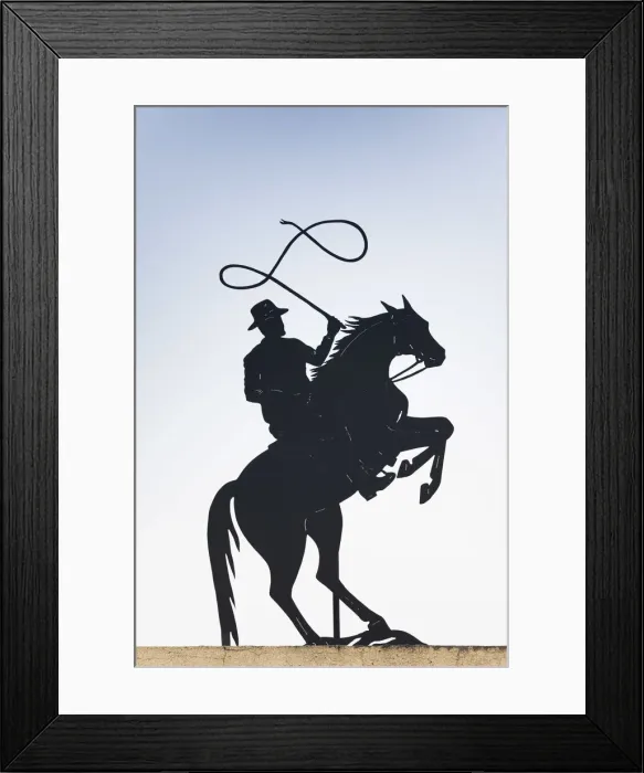 Framed Print : Australia, Victoria, VIC, Corryong, The Man from Snowy River Museum, detail Framed Print : Australia, Victoria, VIC, Corryong, The Man from Snowy River Museum, detail