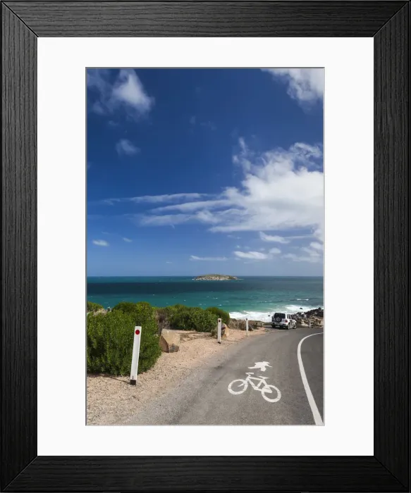 Framed Print : Australia, South Australia, Fleurieu Peninsula, Victor Harbor, King Head, ocean view Framed Print : Australia, South Australia, Fleurieu Peninsula, Victor Harbor, King Head, ocean view
